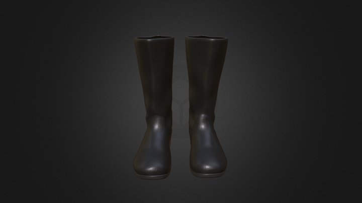 Boots Military 3D Model