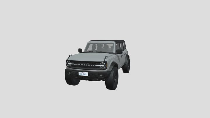 Ford Bronco 3D Model
