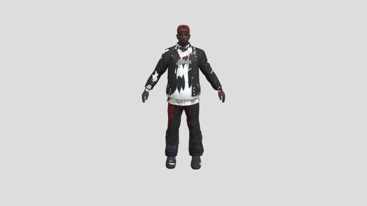 Cj Gta San Andreas The Definitive Edition 3D Model