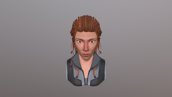 Chest Black Widow 3D Model