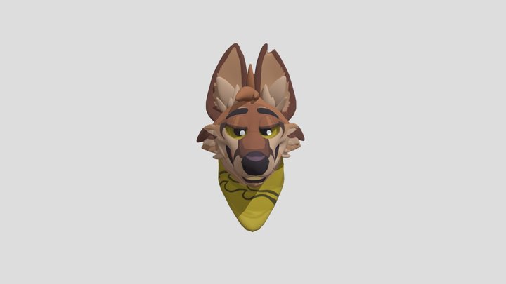 Monterey Headshot 3D Model