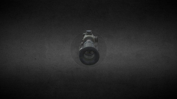 Optical Sight PSO 3D Model