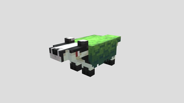 Bush badger 3D Model