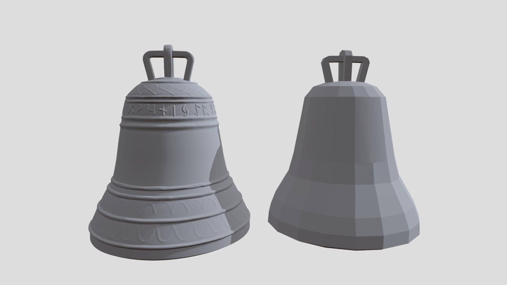 WIP - Church Bell (Low- and Highpoly)