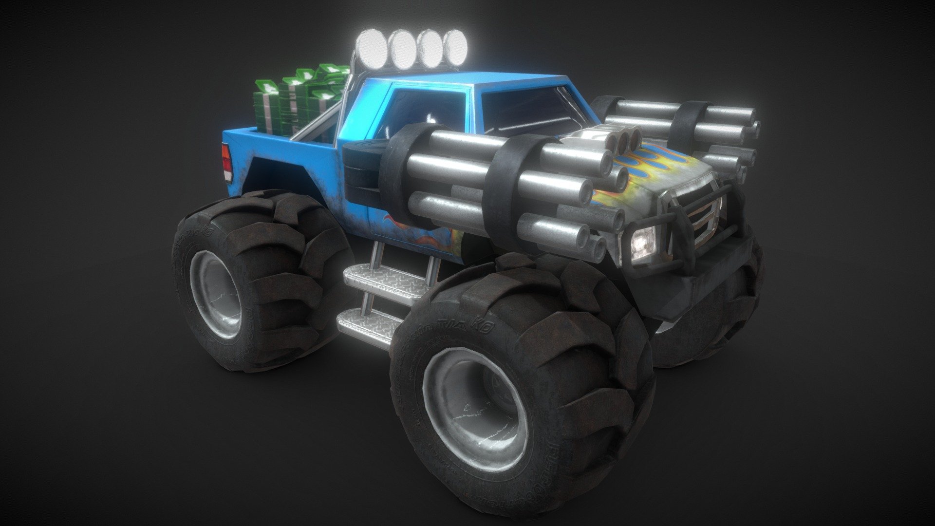 BigFoot - 3D model by Pavel Cherkasov (@PavelCherkasov) [09f0d64 ...