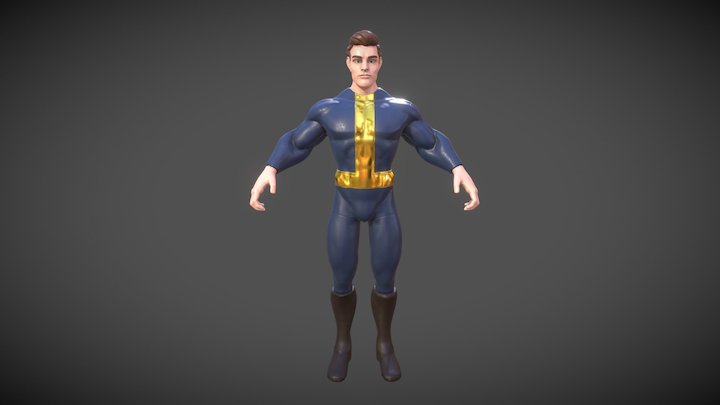 Vault 13 Dweller 3D Model