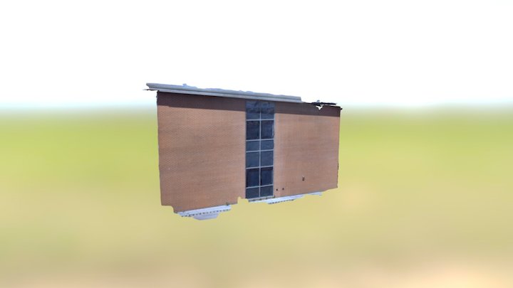 Jessops Riverside Facade Simplified 3d Mesh 3D Model