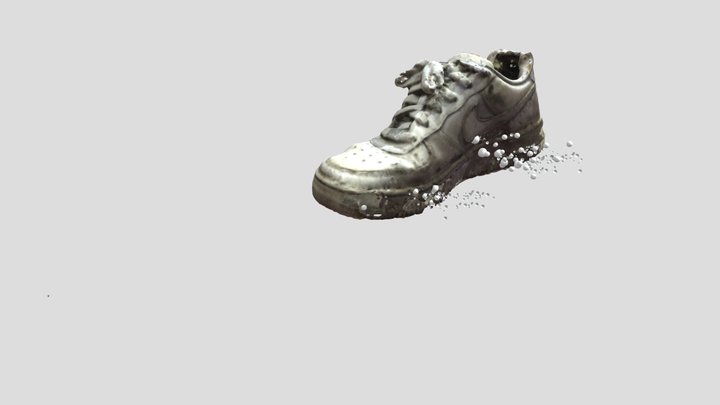 Dissolving Sneaker 3D Model