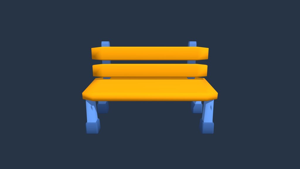 Cartoon Bench