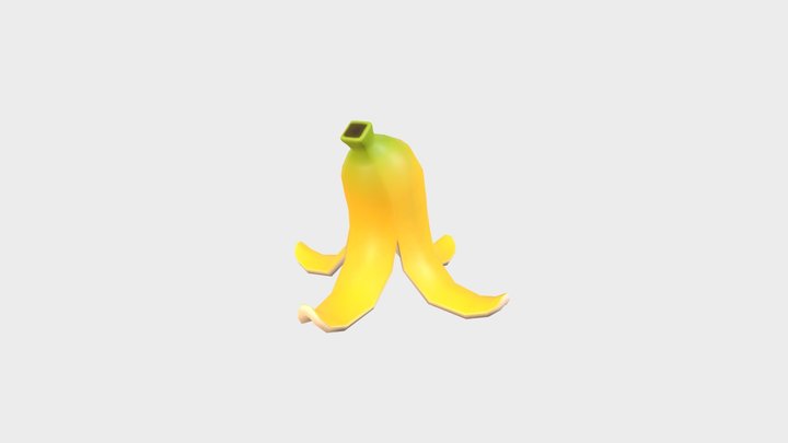 Banana Peel 3D Model