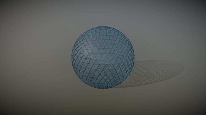 Geodesic Dome 3D Model