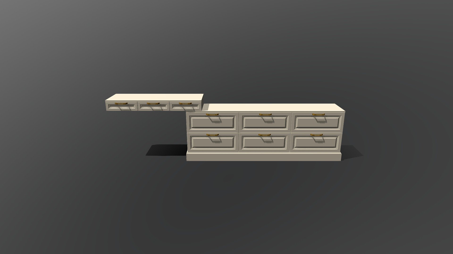 комод - 3D model by knst.ekb [09f49ae] - Sketchfab