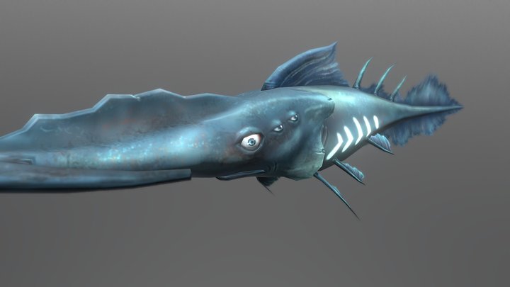 Alienfish 3D Model