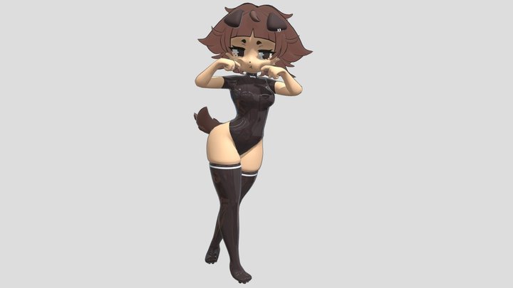 Mimi-typh-fanart 3D Model