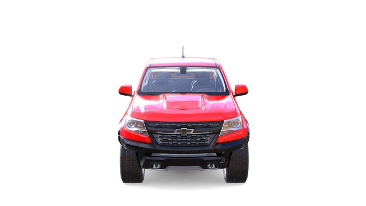 2018 Chevrolet Colorado ZR2 3D Model