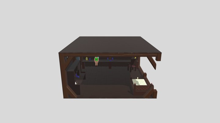 6.Aufgabe - Szene und Charakter 3D Model
