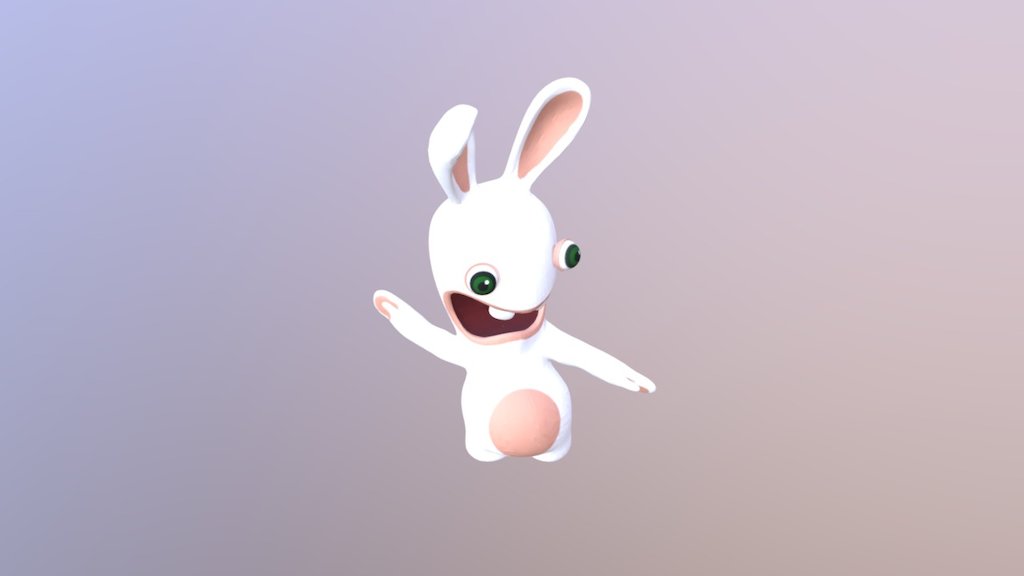 Rabbid - 3D model by leopoly1 [09f95d1] - Sketchfab
