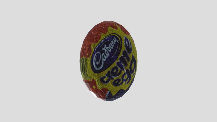 Creme Egg 3D Model