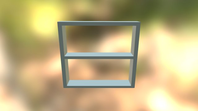 Wall 2 Window 3D Model