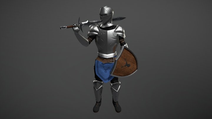 Knight 3D Model
