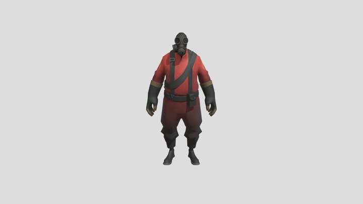 Pyro From tf2 3D Model