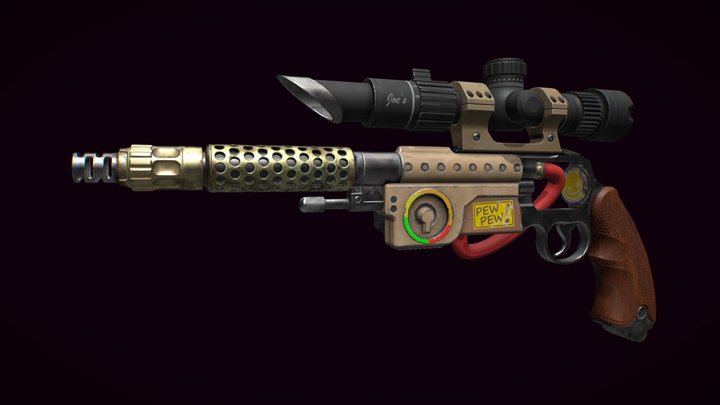 Joe's Trusty Blaster | GAP Exam 3D Model