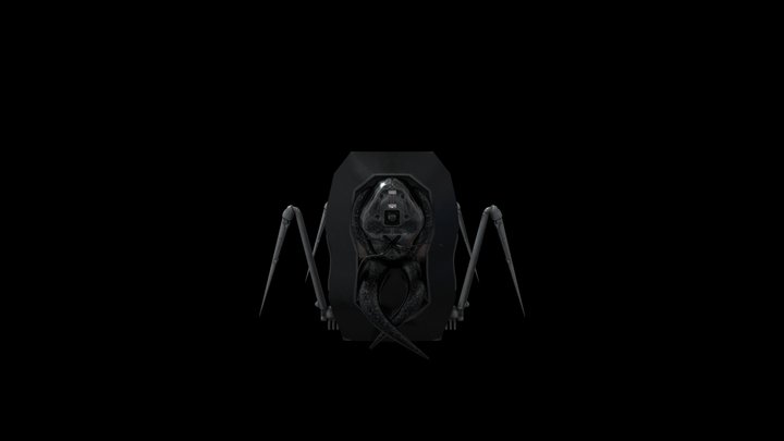 Mechanical Bug Monster 3D Model