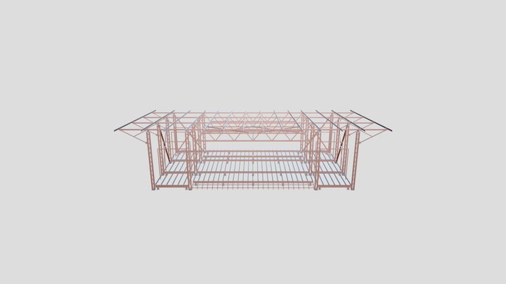 Сцена Сочи 3D Model