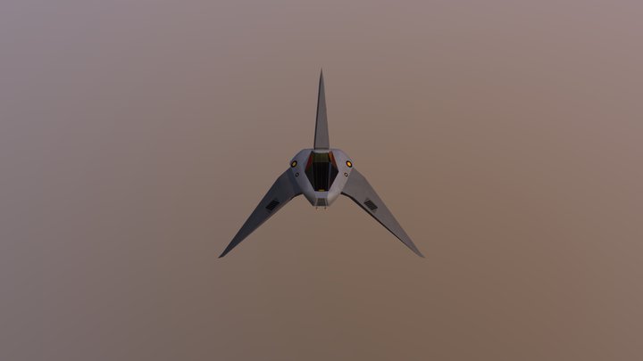Spaceship 3D Model