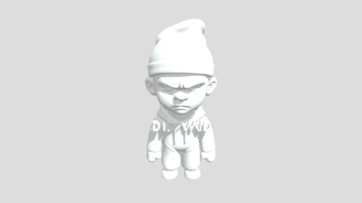 DJ Rawkid 3D Model