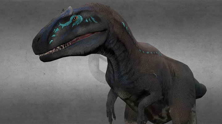 JWA Saurophaganax – Kostenloses 3D-Modell STL