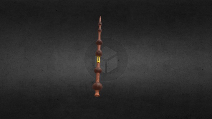 The Elder Wand 3D Model