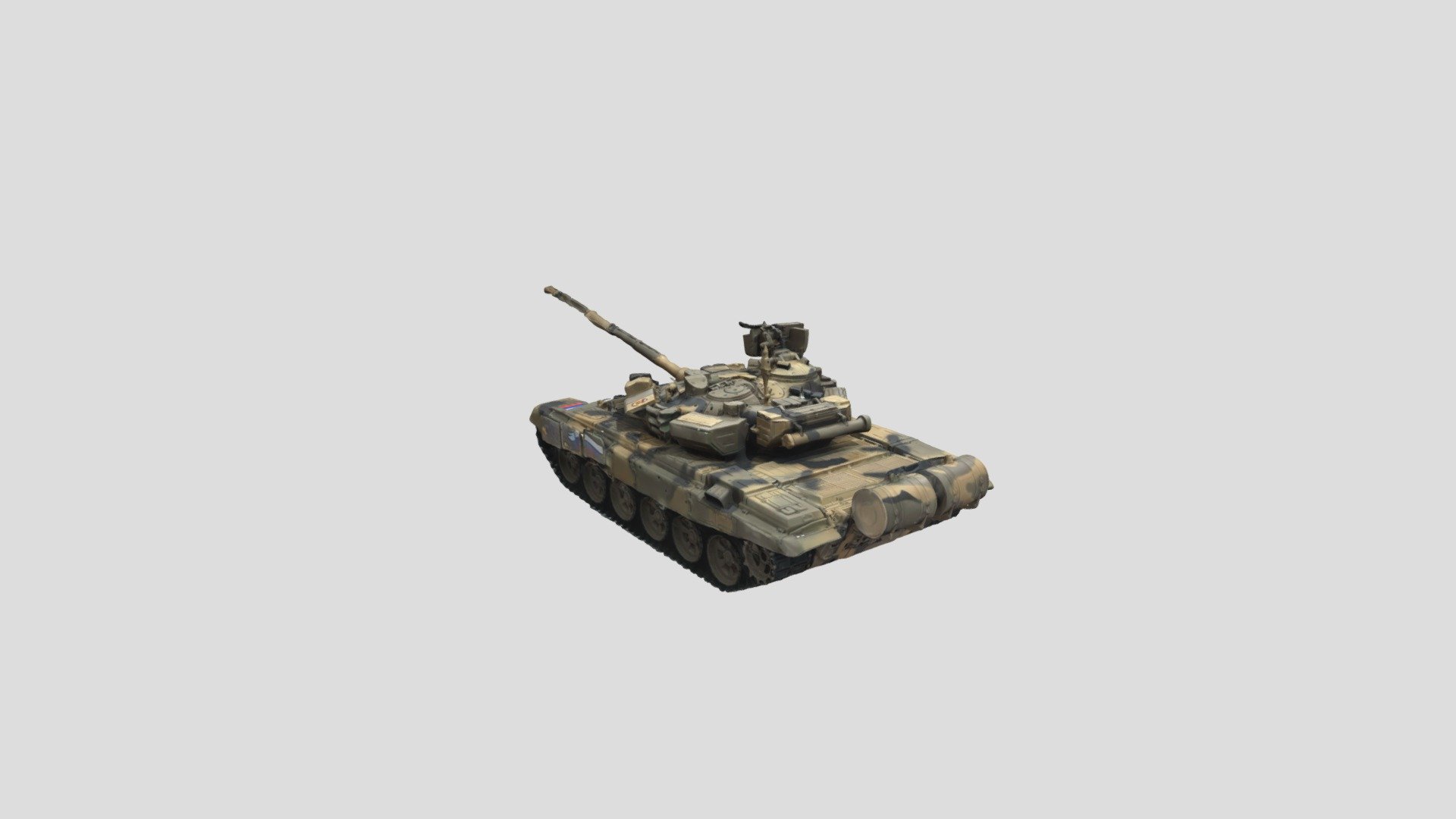 Танк Т-90 - 3D model by sakredlenox89 [0a00aa3] - Sketchfab