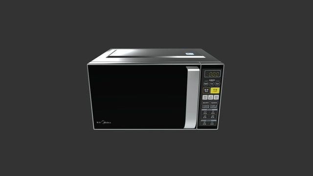 Microwave 3D Model
