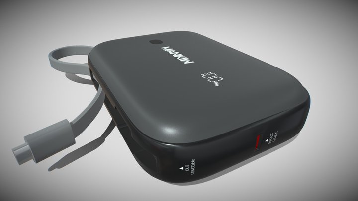 USB Mankiw 3D Model