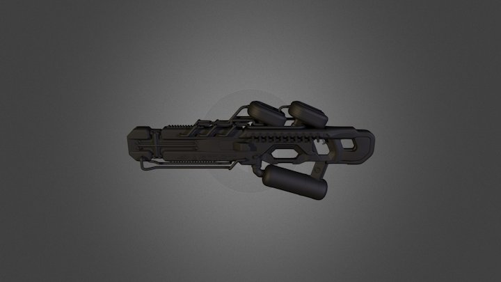 Baptist - Holy Water weapon 3D Model