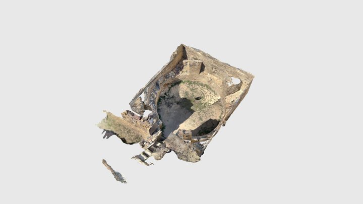 Salmon Ruins NM (Room 96 Kiva) 3D Model