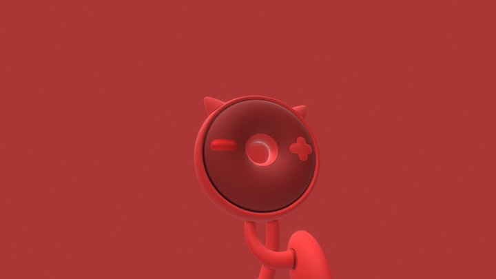 Loudspeaker Doughnut 3D Model