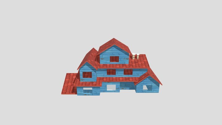 Hello Neighbor Prototype House - Floor 2 3D Model