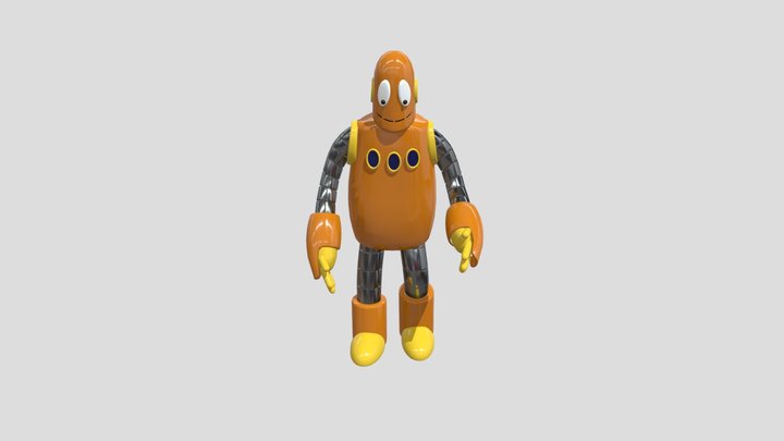 Moby from BrainPOP 3D Model