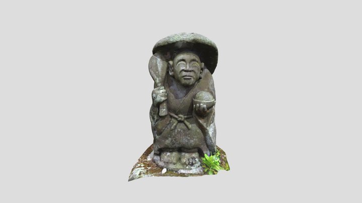 皆田の田の神（日置市） 3D Model