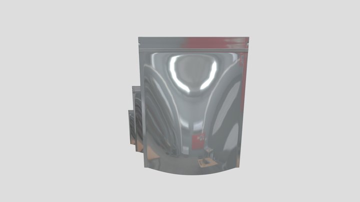PACK OF THREE WITHOUT BLUE POUCH 3D Model