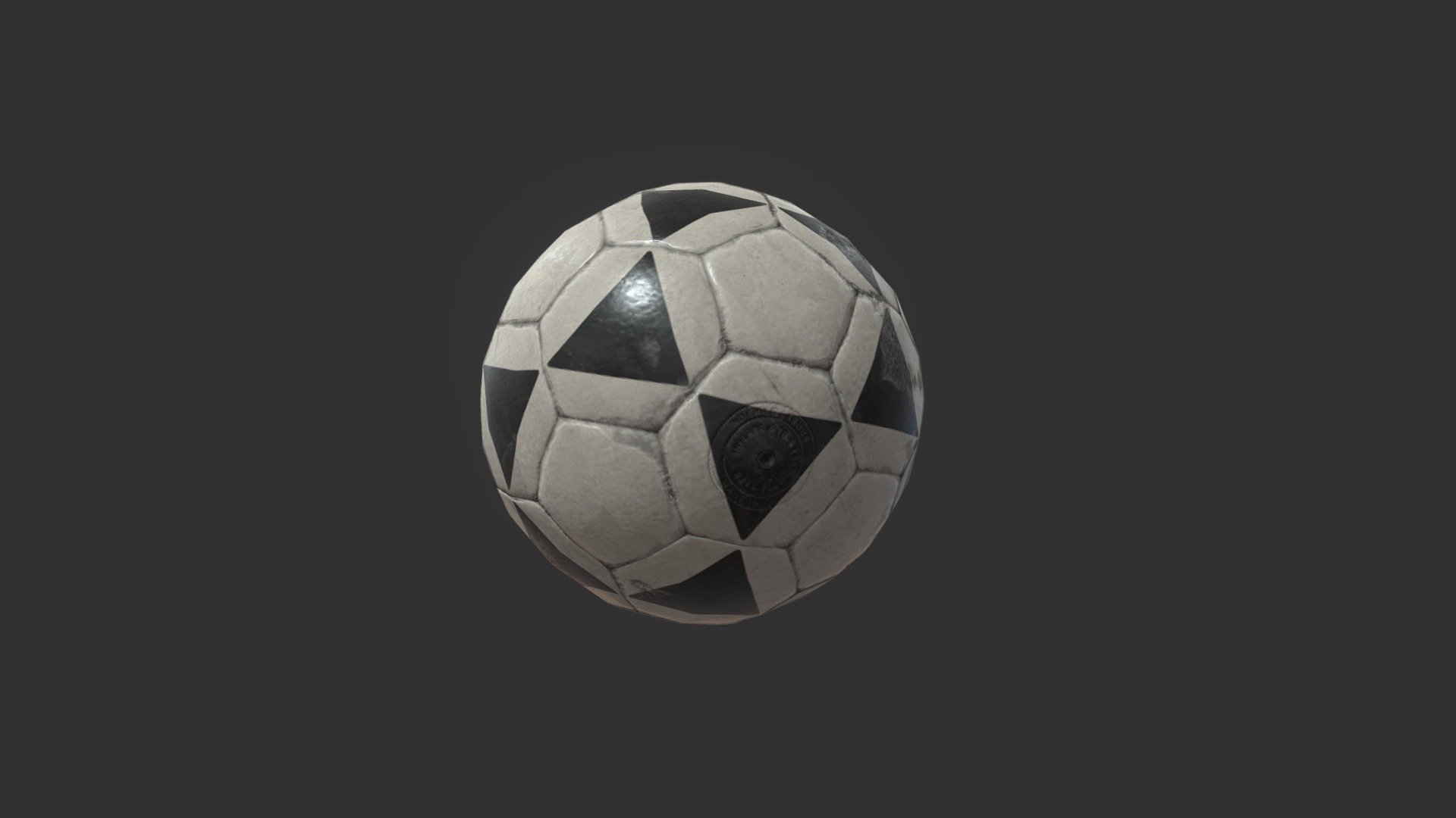 Soccer Ball — Sketchfab embed 3D viewer