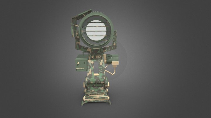 Searcchh light 3D Model