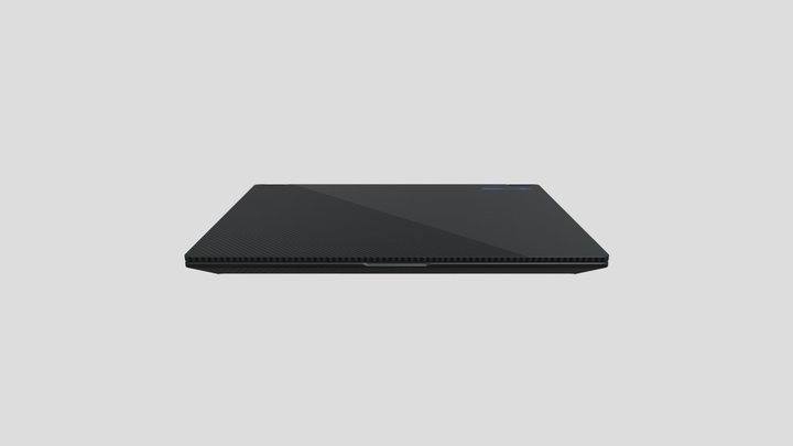 laptop with code 3D Model