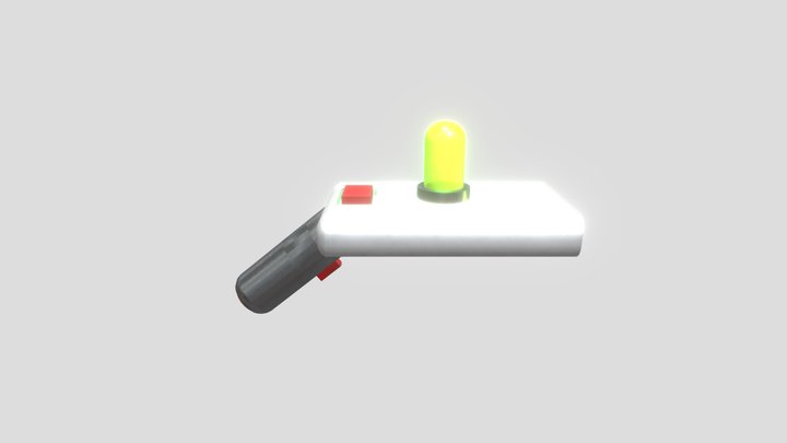 Pistola de Portales 3D Model