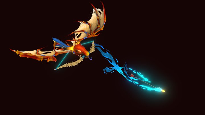 Soulwing, the Crossbow of the Primal God 3D Model
