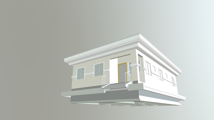2 BEDROOM BUNGALOW 3D Model