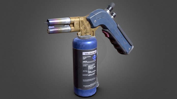 Welding Torch 🔧 3D Model
