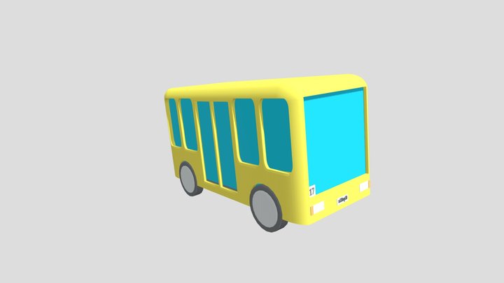 Автобус П 3D Model